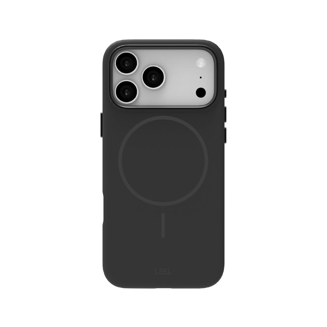 LZEL Magnexin Silicone Case for iPhone 17 Pro Max | Black LZEL Magnexin Silicone Case for iPhone 17 Pro Max | Black